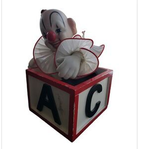 Vintage Clown Musicbox